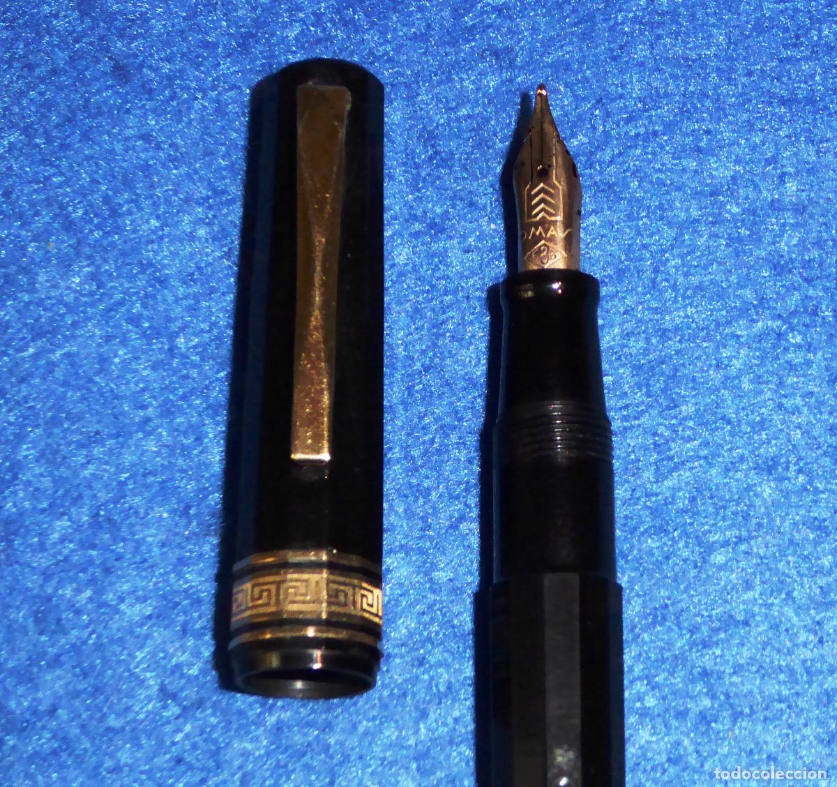 Plumas estilogr&aacute;ficas antiguas: PLUMA ESTILOGRAFICA OMAS 1930 - Foto 6