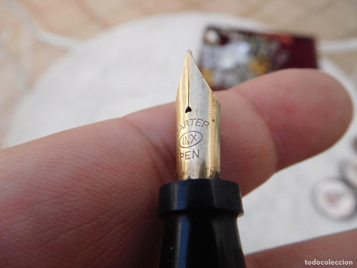 Plumas estilogr&aacute;ficas antiguas: Pluma estilogr&aacute;fica antigua Carters - Foto 10