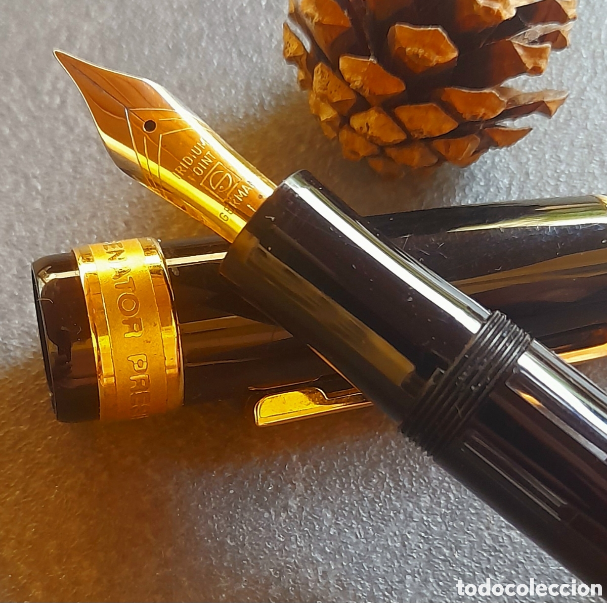 Plumas estilogr&aacute;ficas antiguas: PLUMA ALEMANA SENATOR PRESIDENT - Foto 7