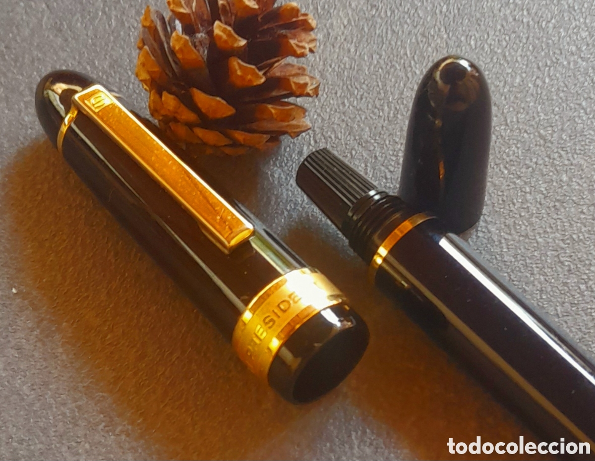 Plumas estilogr&aacute;ficas antiguas: PLUMA ALEMANA SENATOR PRESIDENT - Foto 12