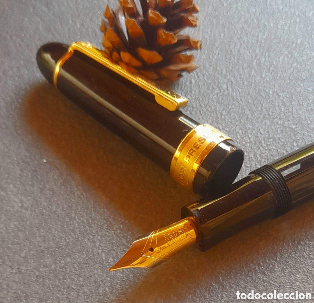 Plumas estilogr&aacute;ficas antiguas: PLUMA ALEMANA SENATOR PRESIDENT - Foto 13