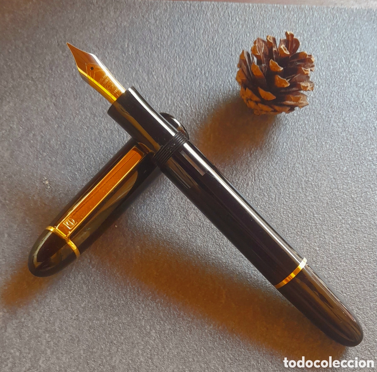Plumas estilogr&aacute;ficas antiguas: PLUMA ALEMANA SENATOR PRESIDENT - Foto 2
