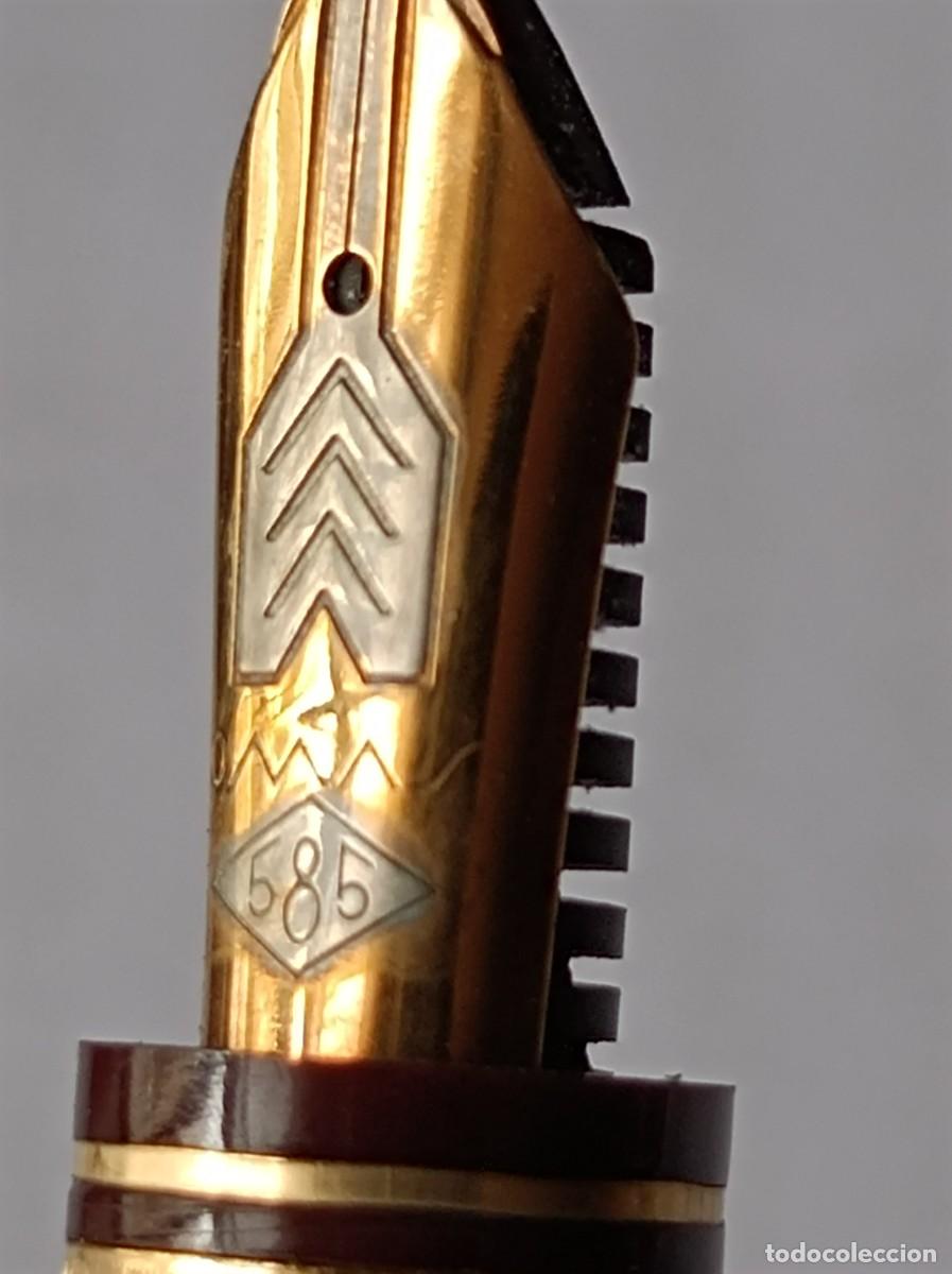 Plumas estilogr&aacute;ficas antiguas: PLUMA ESTILOGR&Aacute;FICA OMAS 557-S - Foto 4