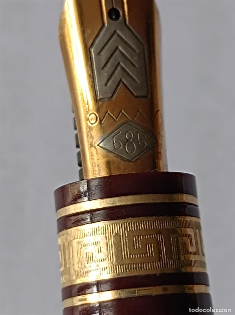 Plumas estilogr&aacute;ficas antiguas: PLUMA ESTILOGR&Aacute;FICA OMAS 557-S - Foto 6