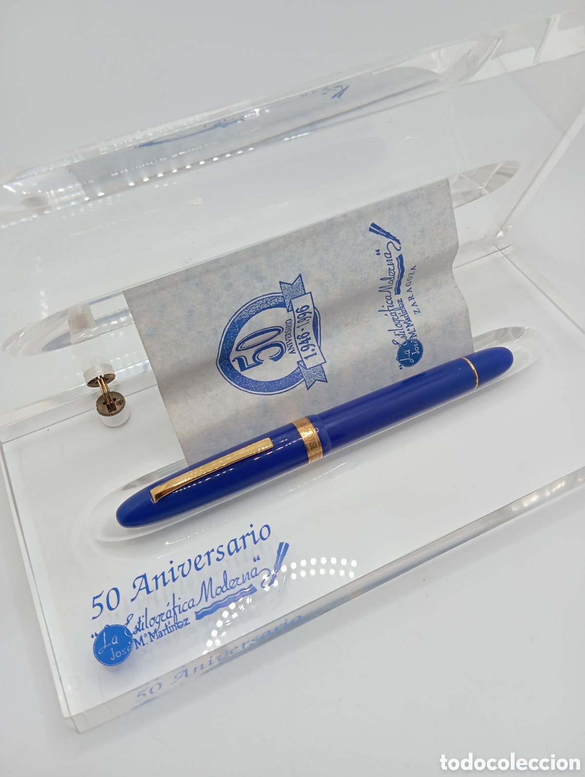 Plumas estilogr&aacute;ficas antiguas: Pluma estilogr&aacute;fica Omas Extra 50 aniversario