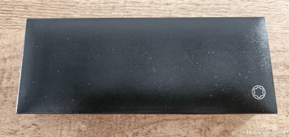 Plumas estilogr&aacute;ficas antiguas: MONTBLANC - CAJA VACIA + INSTRUCCIONES - 19 cm. de largo