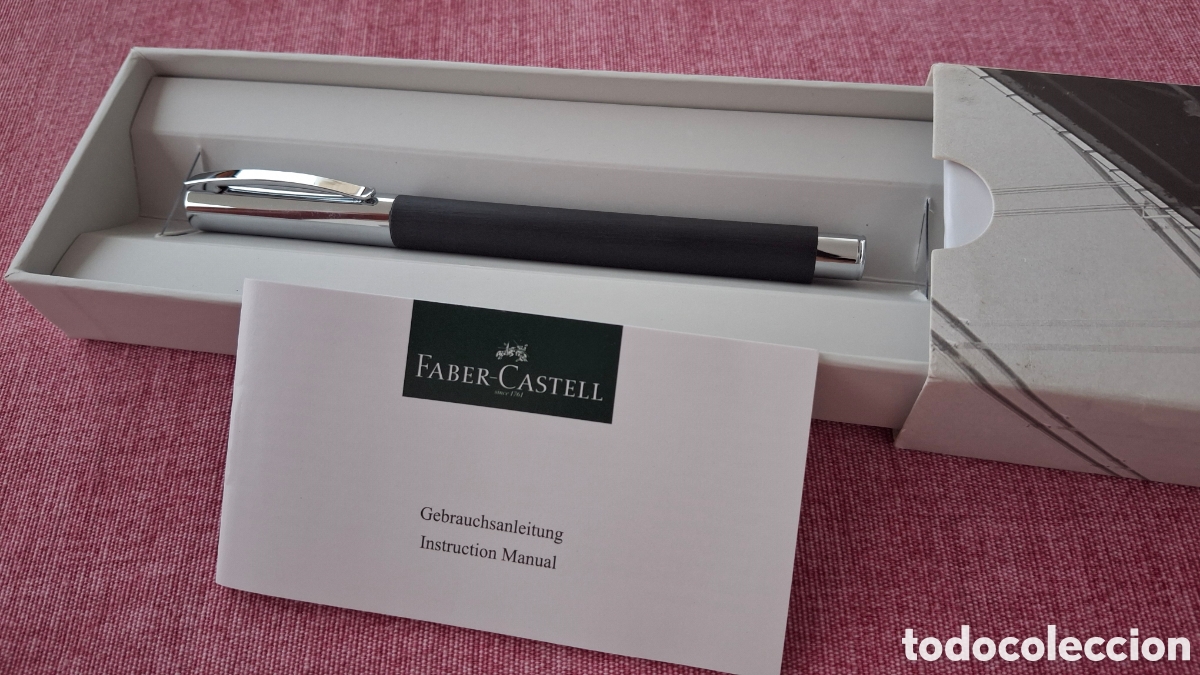 Plumas estilogr&aacute;ficas antiguas: Faber Castell. Pluma. A estrenar.