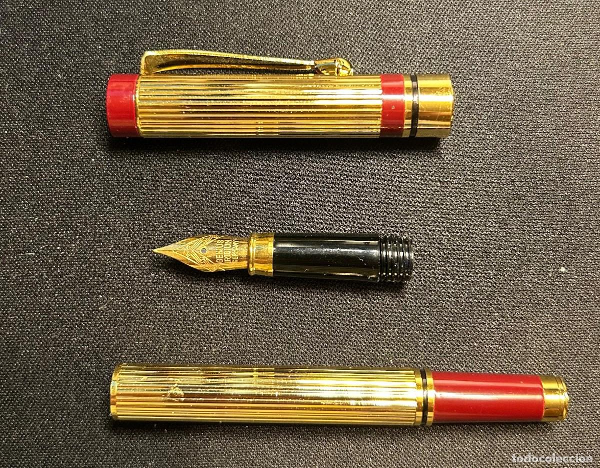 Plumas estilogr&aacute;ficas antiguas: pluma estilogr&aacute;fica de fantas&iacute;a sin estrenar