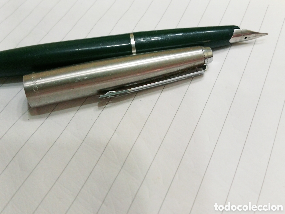 Plumas estilogr&aacute;ficas antiguas: Pluma Inoxcrom 77 inlaid - Foto 5