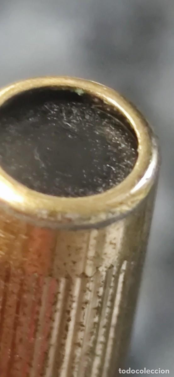 Plumas estilogr&aacute;ficas antiguas: Sheaffer plum&iacute;n oro 14K vintage - Foto 3