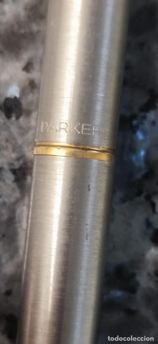 Plumas estilogr&aacute;ficas antiguas: Parker made in Spain - Foto 2