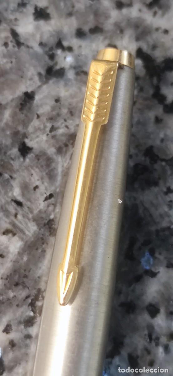 Plumas estilogr&aacute;ficas antiguas: Parker made in Spain - Foto 4
