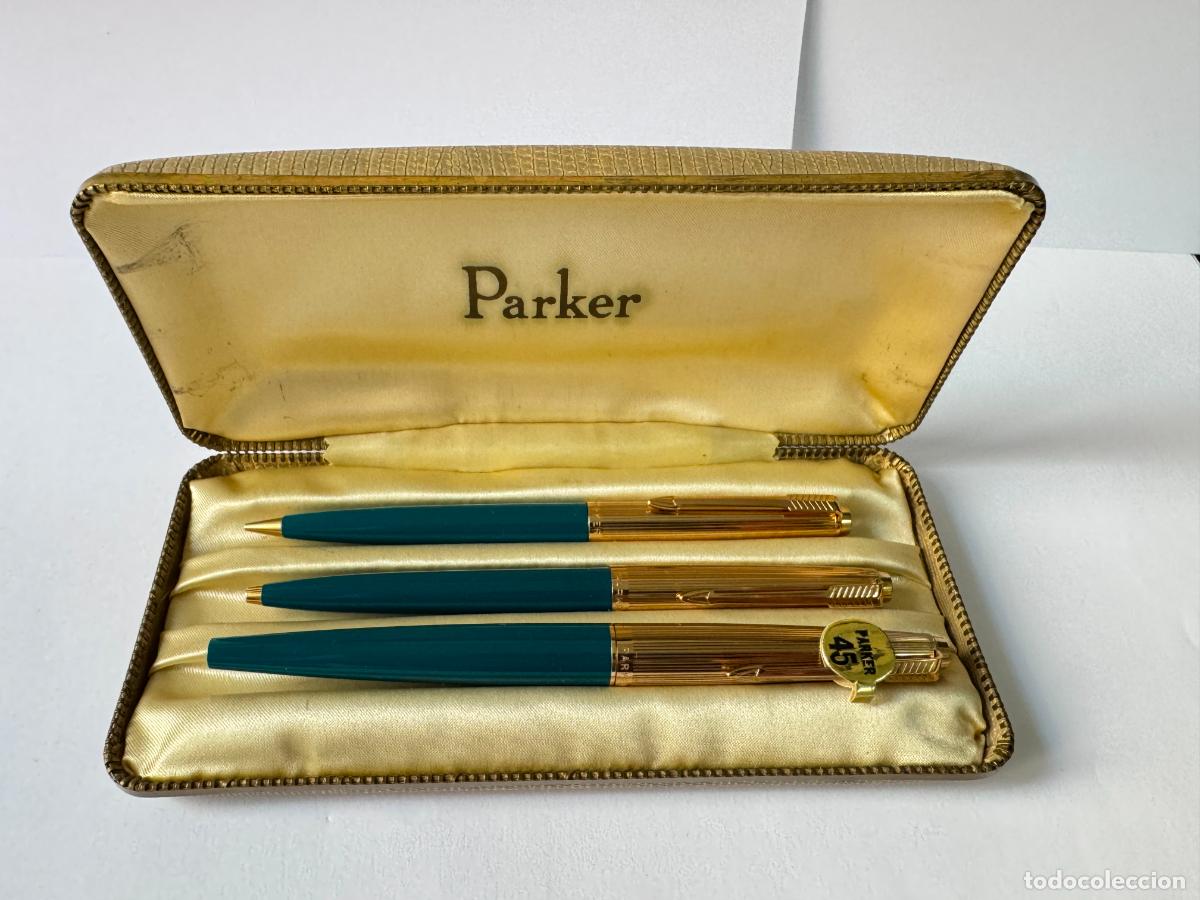 Plumas de tinta permanente antigas: PARKER 45 DE LUXE, SIN USAR, ESPECIAL COLECIONISTAS, UNICO, MADE IN USA