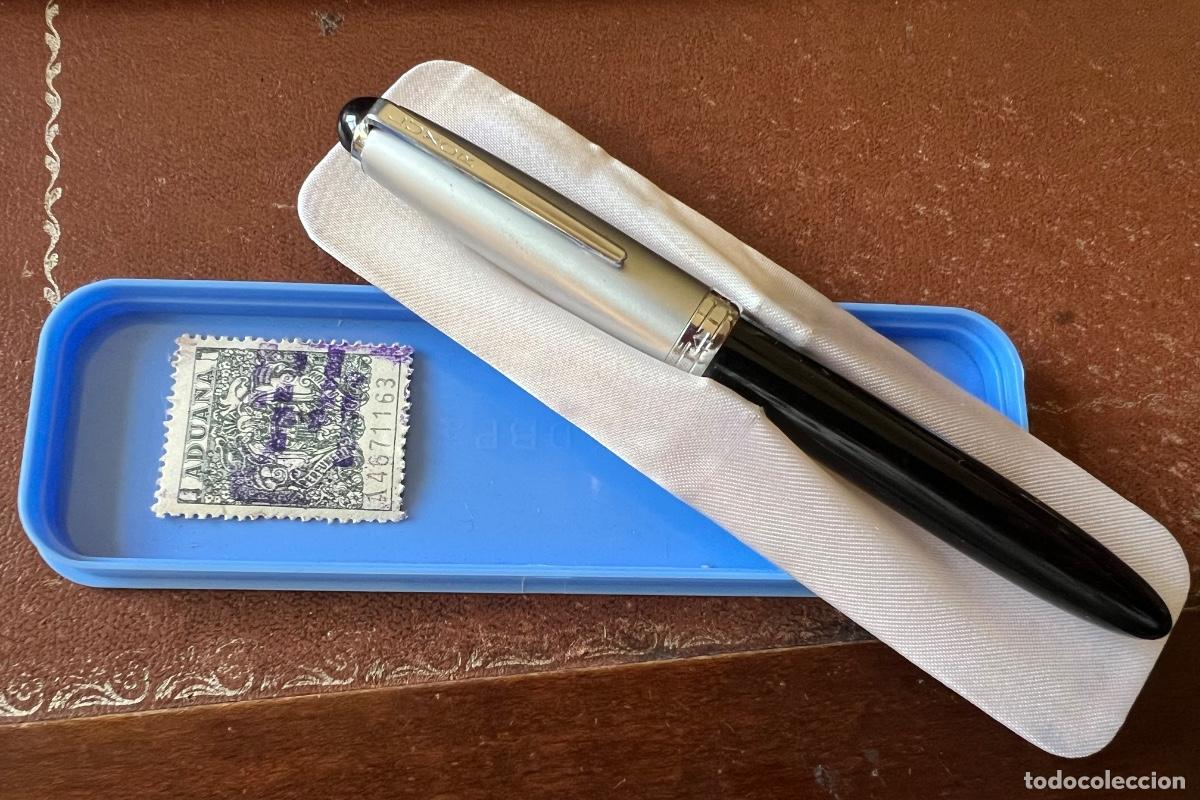 Plumas estilogr&aacute;ficas antiguas: Pluma Luxor con estuche - Foto 7