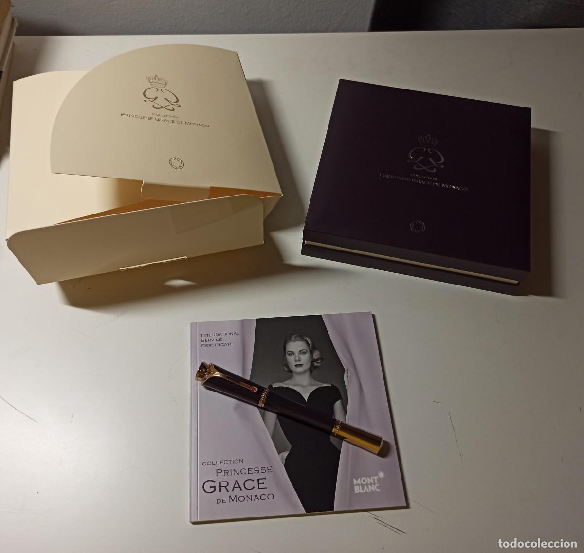 Plumas estilogr&aacute;ficas antiguas: Pluma estilogr&aacute;fica Montblanc Grace Kelly