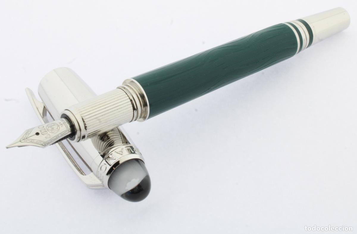 Plumas estilogr&aacute;ficas antiguas: Montblanc StarWalker PolarGreen Dou&eacute; &mdash; Pluma estilogr&aacute;fica