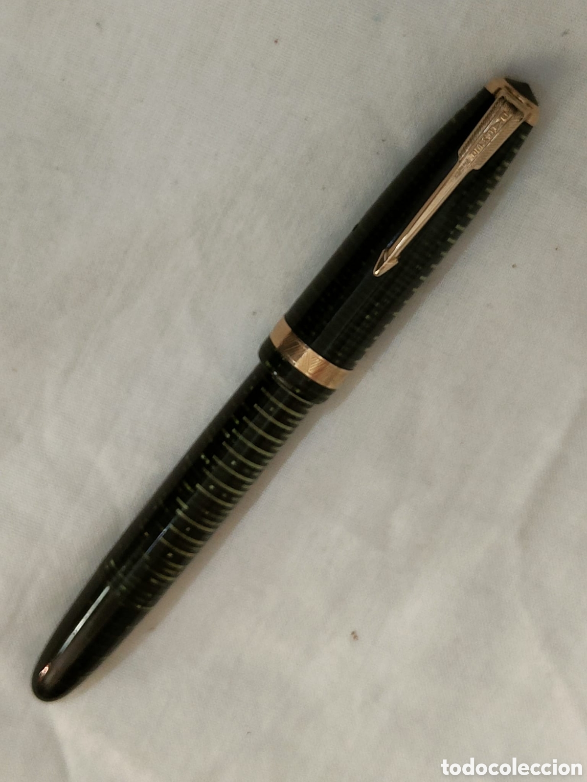 Plumas estilogr&aacute;ficas antiguas: pluma estilogr&aacute;fica Parker Vacumatic cl&aacute;sica a&ntilde;os 40