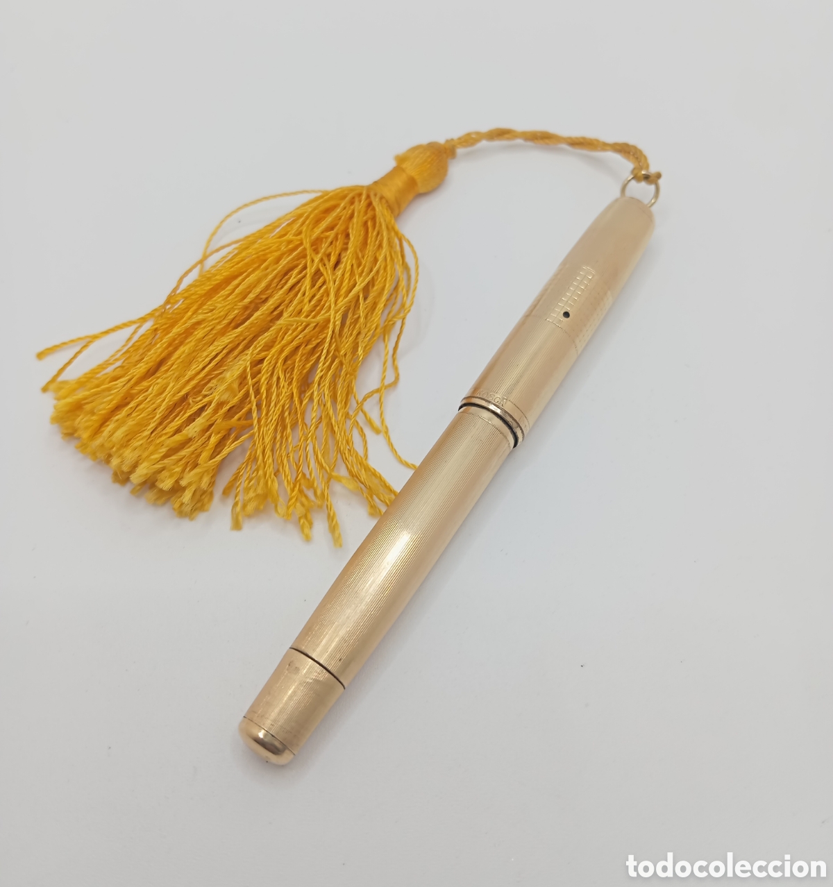 Plumas estilogr&aacute;ficas antiguas: Pluma estilogr&aacute;fica Kosca laminada oro