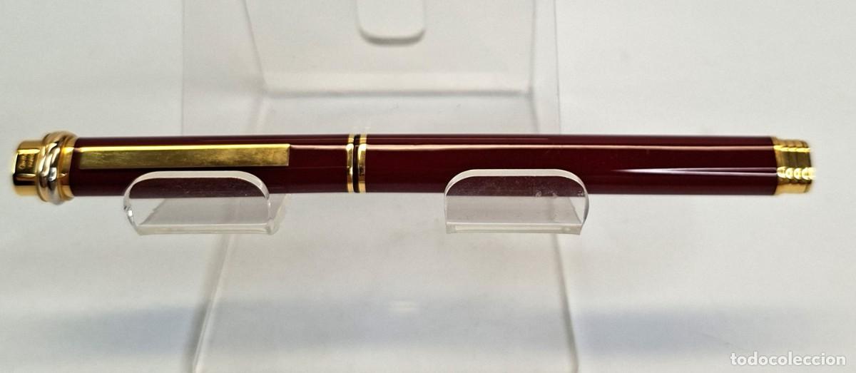 Plumas estilogr&aacute;ficas antiguas: ESTILOGR&Aacute;FICA CARTIER TRINITY ORO. SIN CAJA