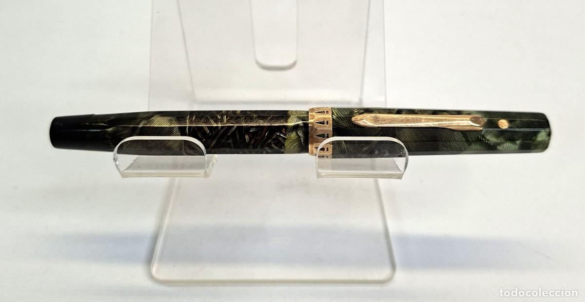 Alte F&uuml;llfederhalter: ESTILOGR&Aacute;FICA EVERSHARP CELULOIDE, (Mas o menos de 1935) SIN CAJA.