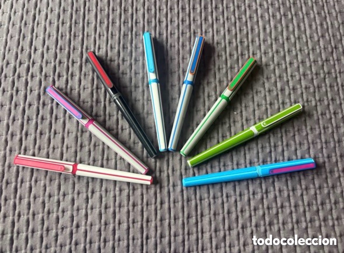 Plumas estilogr&aacute;ficas antiguas: Lote 8 plumas waterman Mythique a&ntilde;os 80 (A15)