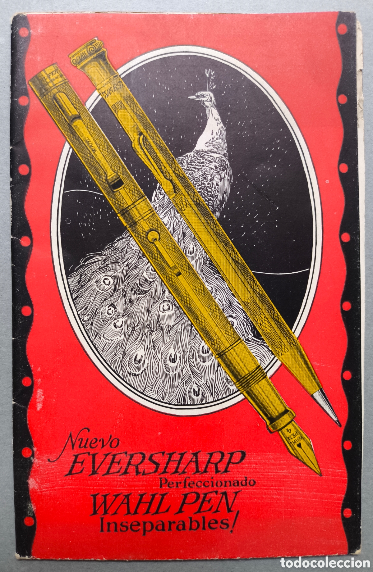 Plumas estilogr&aacute;ficas antiguas: PLUMA ESTILOGR&Aacute;FICA WALH EVERSHARP CAT&Aacute;LOGO