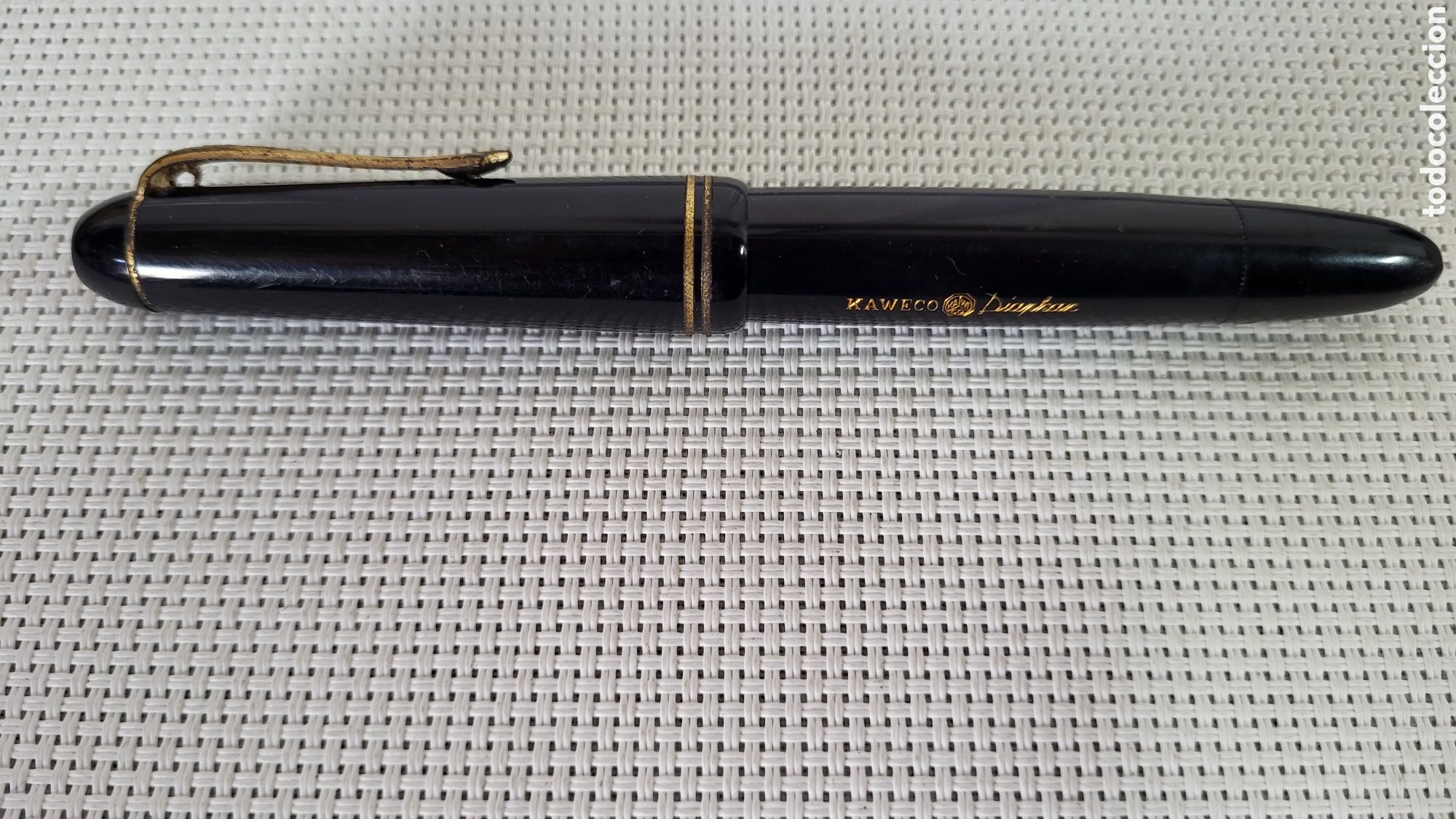Plumas estilogr&aacute;ficas antiguas: Antigua pluma estilogr&aacute;fica oro 14k Kaweco