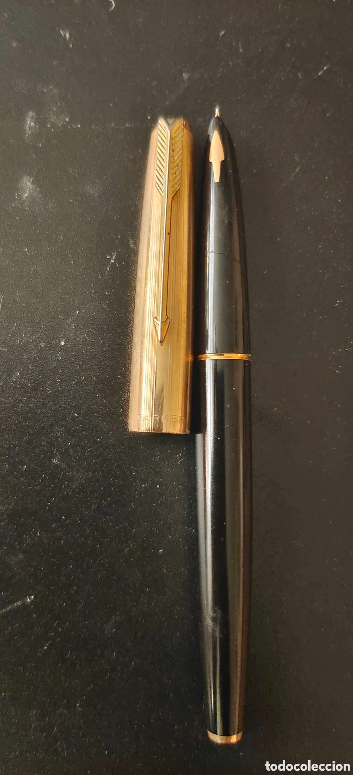 Plumas estilogr&aacute;ficas antiguas: Pluma Parker serie 61 Custom