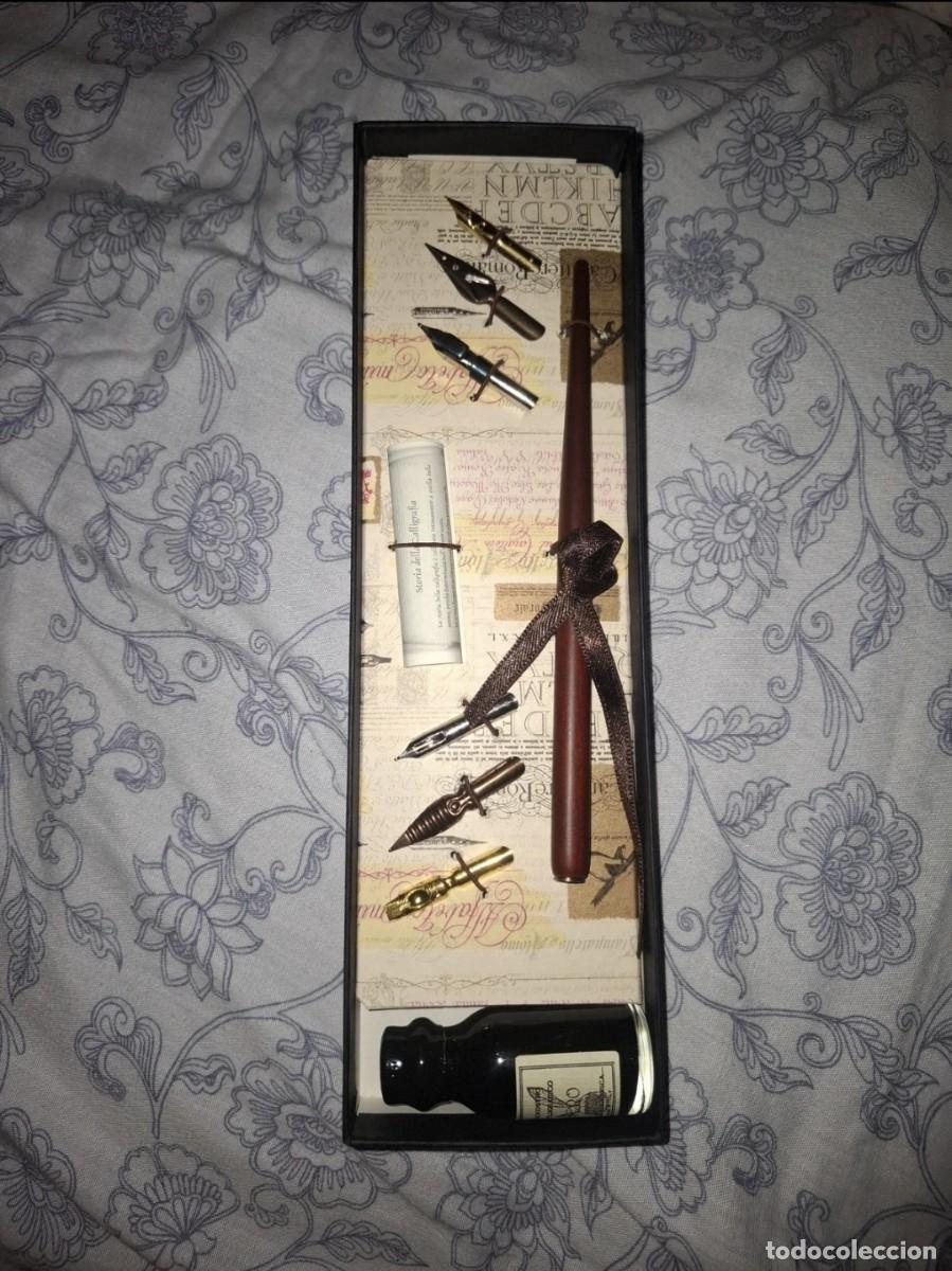 Plumas estilogr&aacute;ficas antiguas: Set de Caligraf&iacute;a Cl&aacute;sica Italiana - La Kaligrafica (Hecho en Italia)