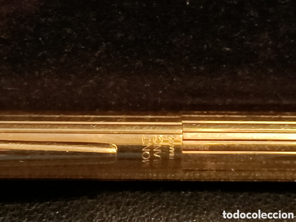 Plumas estilogr&aacute;ficas antiguas: Pluma Montblanc modelo Noblesse, plum&iacute;n 585. - Foto 3