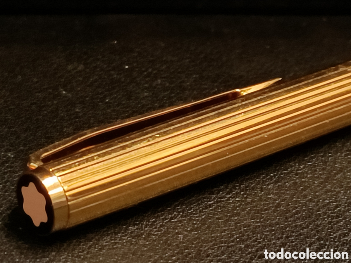 Plumas estilogr&aacute;ficas antiguas: Pluma Montblanc modelo Noblesse, plum&iacute;n 585. - Foto 4
