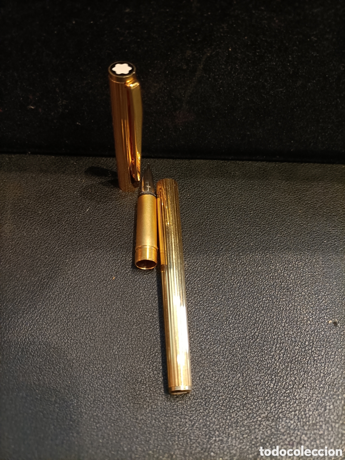 Plumas estilogr&aacute;ficas antiguas: Pluma Montblanc modelo Noblesse, plum&iacute;n 585. - Foto 6