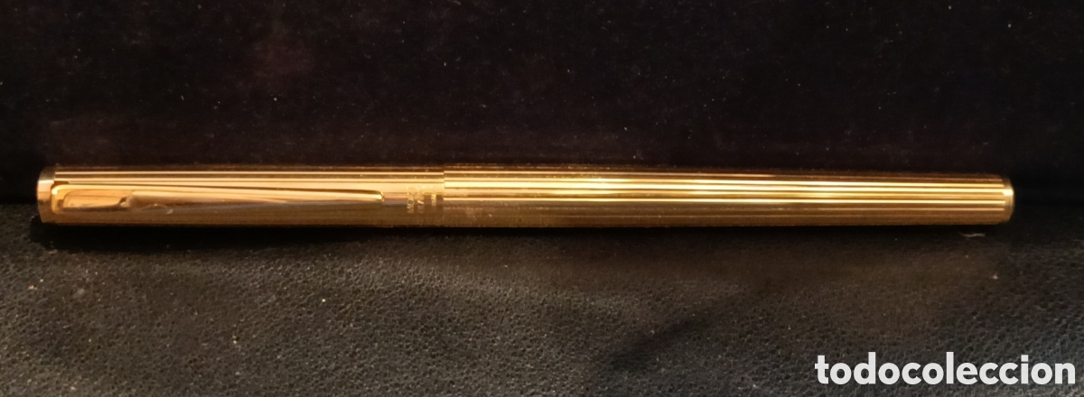 Plumas estilogr&aacute;ficas antiguas: Pluma Montblanc modelo Noblesse, plum&iacute;n 585.
