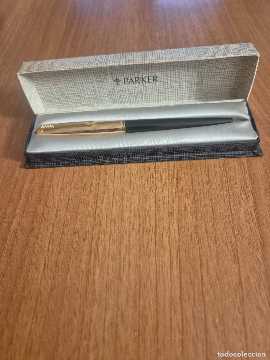 Plumas estilogr&aacute;ficas antiguas: PLUMA ESTILOGRAFICA PARKER 45 I/10 12 K G.F. MADE IN U.S.A.