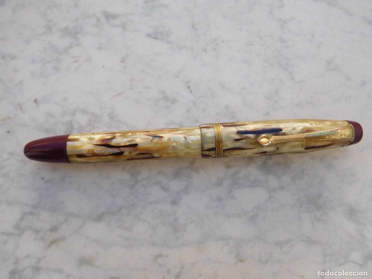 Plumas estilogr&aacute;ficas antiguas: Pluma estilogr&aacute;fica antigua Real 12R