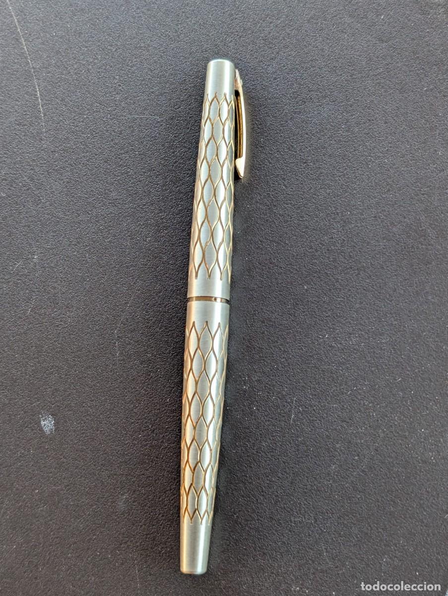 Plumas estilogr&aacute;ficas antiguas: Pluma Sheaffer Lady 640 Oro Plum&iacute;n 14k