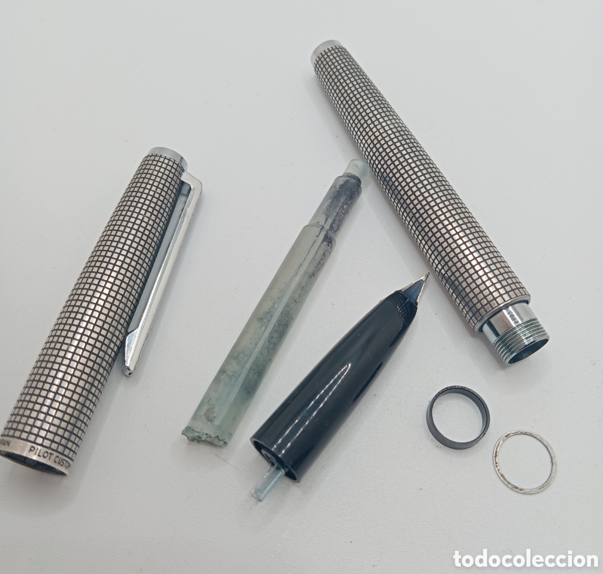 Plumas estilogr&aacute;ficas antiguas: Pluma estilogr&aacute;fica Pilot Custom Sterling Silver - Foto 11