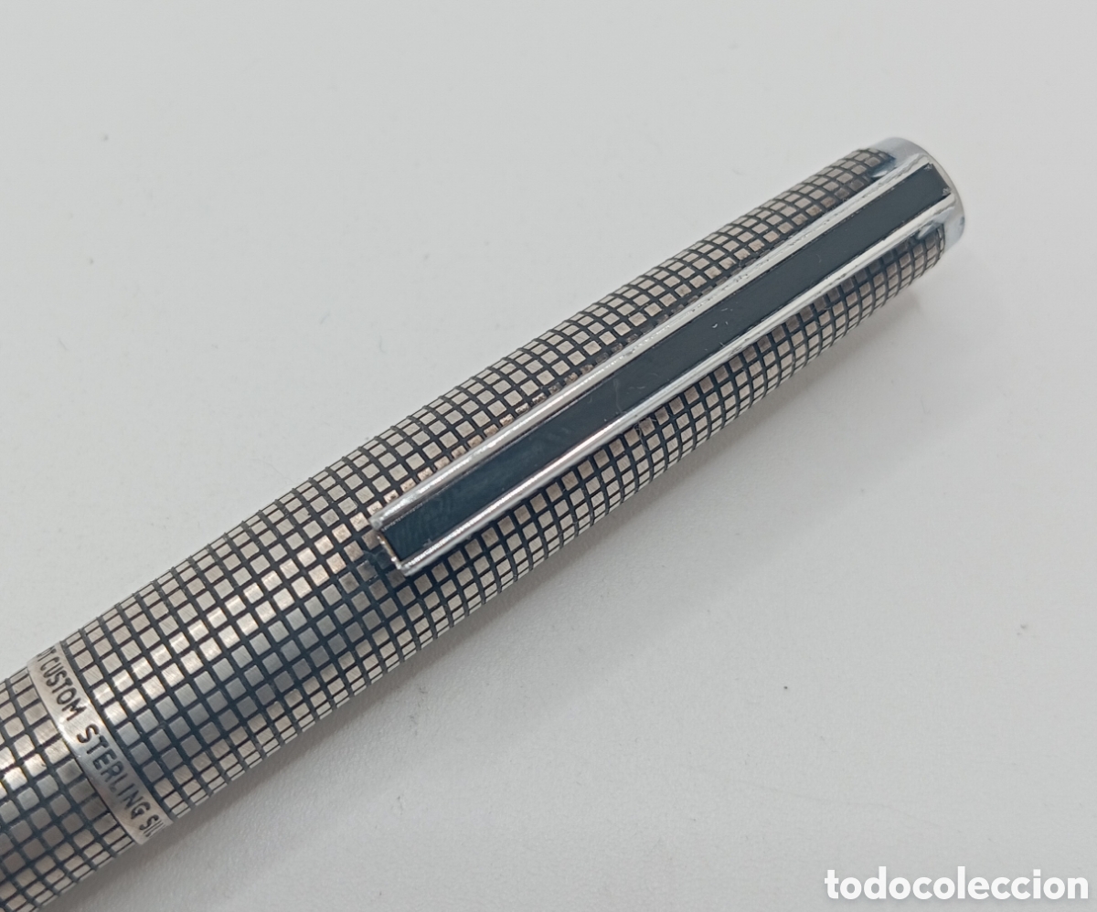 Plumas estilogr&aacute;ficas antiguas: Pluma estilogr&aacute;fica Pilot Custom Sterling Silver - Foto 12