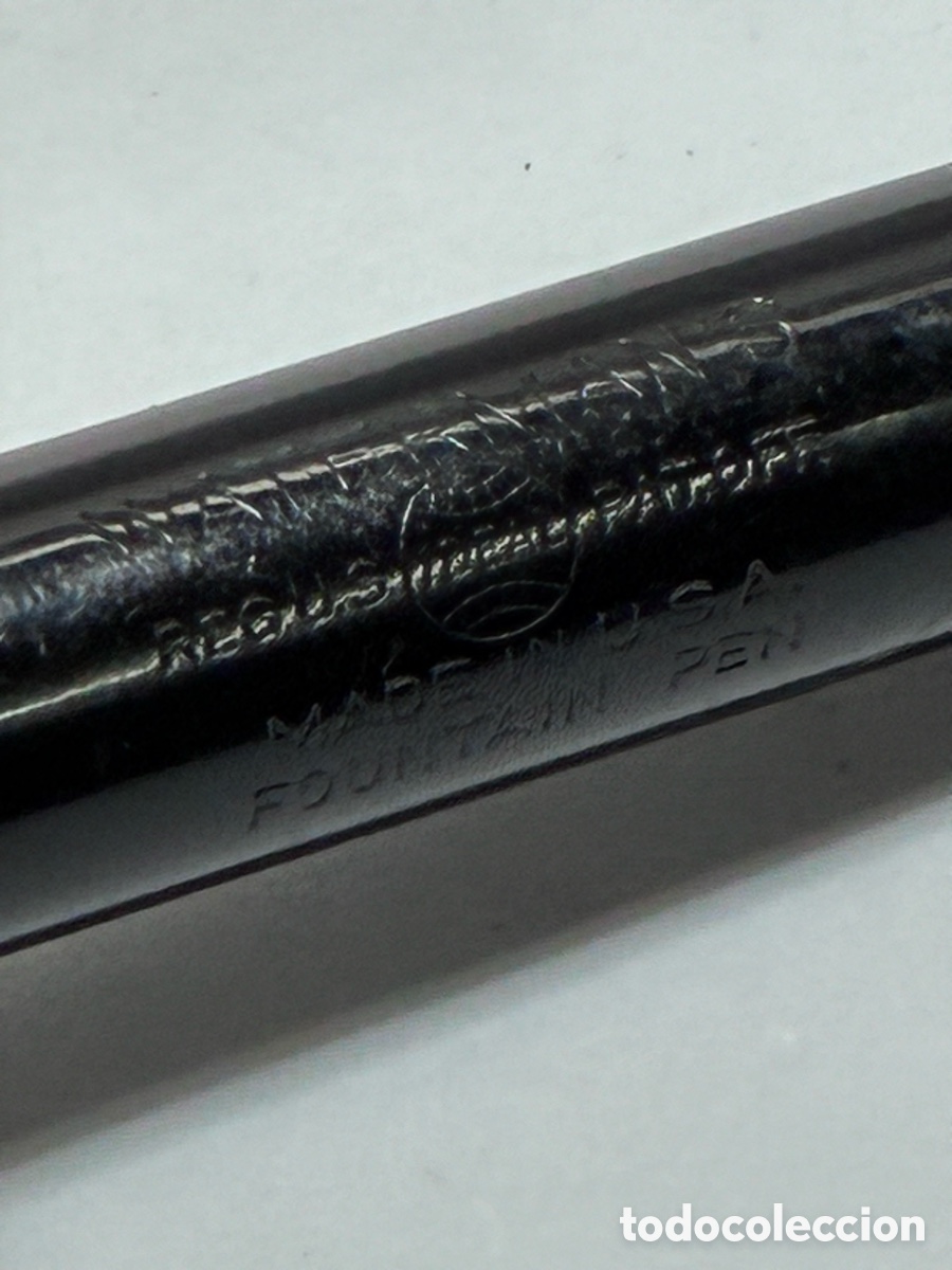 Plumas estilogr&aacute;ficas antiguas: Pluma Waterman&rsquo;s Ideal plumin oro original - Foto 4
