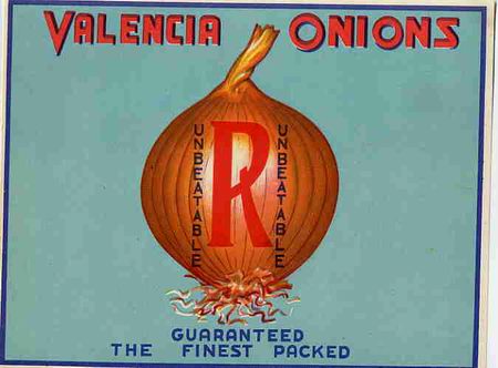 Etiquetas antiguas: CARTEL ITO CEBOLLAS ROSELLO R ANTIGUA ORIGINAL K1