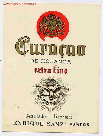 Etiquetas antiguas: ETIQUETA CURACAO    ER 139