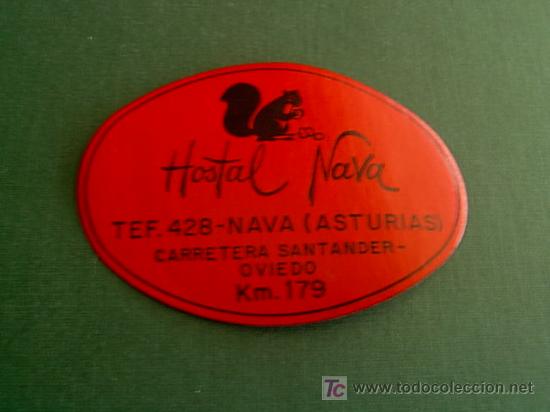 Etiquetas antiguas: ETIQUETA HOTEL   NAVA   NAVA  ASTURIAS