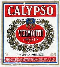 Etiquetas antiguas: ETIQUETA DE VERMOUTH CALYPSO - Foto 1