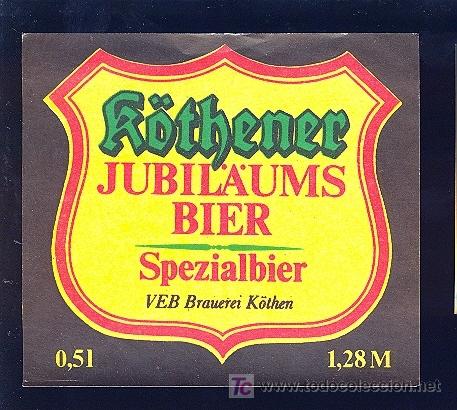 Etichette antiche: ETIQUETA DE CERVEZA. ALEMANIA.