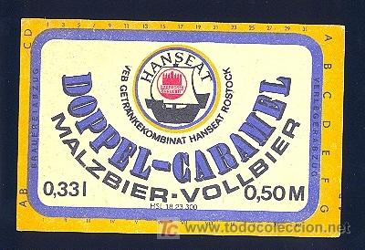 Etichette antiche: ETIQUETA DE CERVEZA. ALEMANIA.