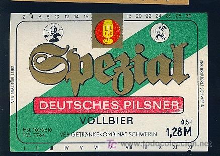 Etichette antiche: ETIQUETA DE CERVEZA. ALEMANIA.