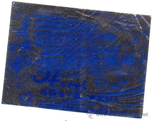 Etiquetas antiguas: Etiqueta Hotel -ESPA&Ntilde;A - HOTEL COSTA AZUL - MALLORCA- BALEARES-.125X 92 MM METALIZADA