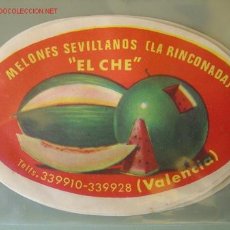 Etiquetas antiguas: MELONES SEVILLANOS LA RINCONADA EL CHE, VALENCIA