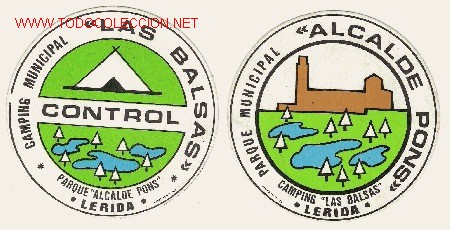 Etiquetas antiguas: LERIDA     .        PARQUE MUNICIPAL ALCALDE PONS - Foto 1