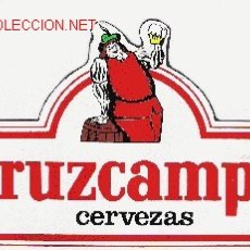 Etiquetas antiguas: CERVEZAS CRUZ CAMPO. Lote 2697545